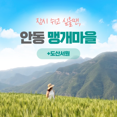 경북e누리 안동 맹개마을 팜피크닉+도산서원